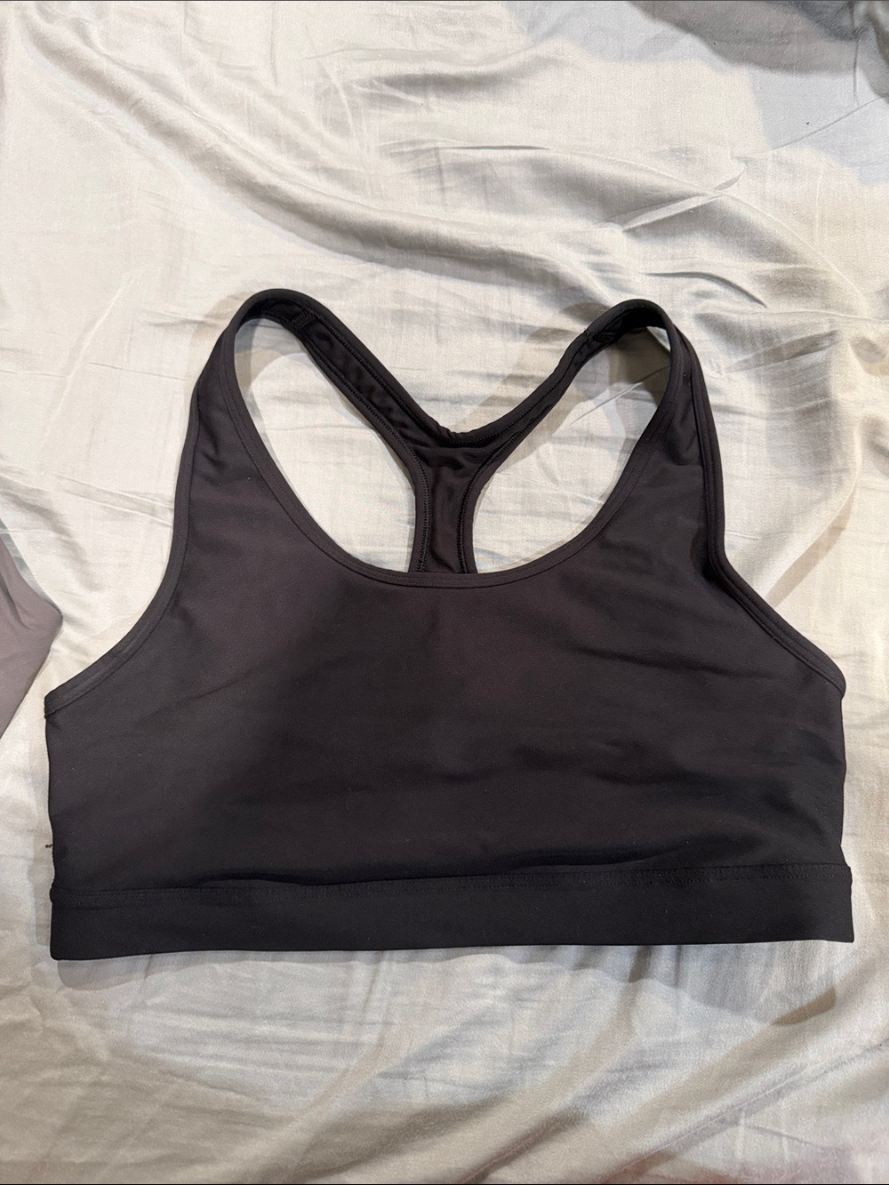 Old Navy Black Racerback Sports Bra